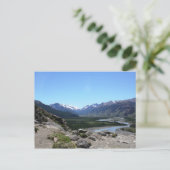 Andes Range, Patagonia Postkarte (Stehend Vorderseite)