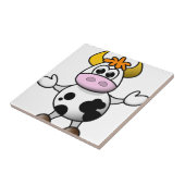 Andeutende Kuh Fliese (Seite)