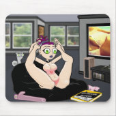 Andeutendes ausdehnendes Mousepad (Vorne)