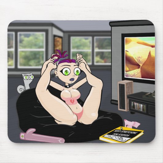 Andeutendes ausdehnendes Mousepad (Vorne)