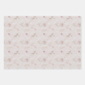 Andeutung botanisch in Nebel, Creme und Sage Geschenkpapier Set (Vorderseite 2)