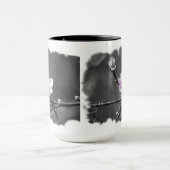Andeutung der rosa Kirschblüte Tasse (Zentrum)