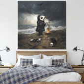 Andeutung Leinwanddruck (Insitu (Schlafzimmer))