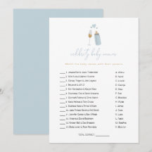 ANDI Blue Poppin Flaschen Celebrity Baby Name Game