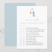 ANDI Blue Poppin Flaschen über oder unter dem Kind