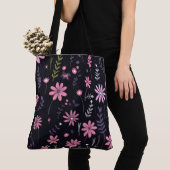 Andi Folk Blume Custom Design Toag Tasche (Von Nahem)