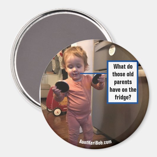 Andi Fridge Inspection Magnet (Vorderseite/Rückseite)