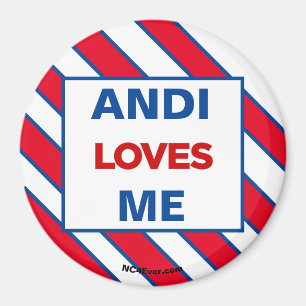 ANDI-LIEBEN ME-Magnet Magnet