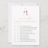 ANDI Pink Poppin Flaschen über oder unter dem Kind Einladung (Vorderseite)