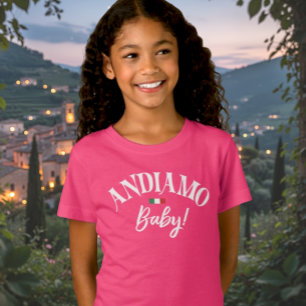 Andiamo Baby! Kinder Italien Reise Matching T-Shirt