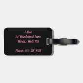 Andiamo Gepäckmarke Gepäckanhänger (Rückseite horizontal)