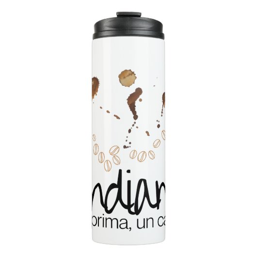 Andiamo! Ma Prima, Un Caffè Thermosbecher (Vorderseite)