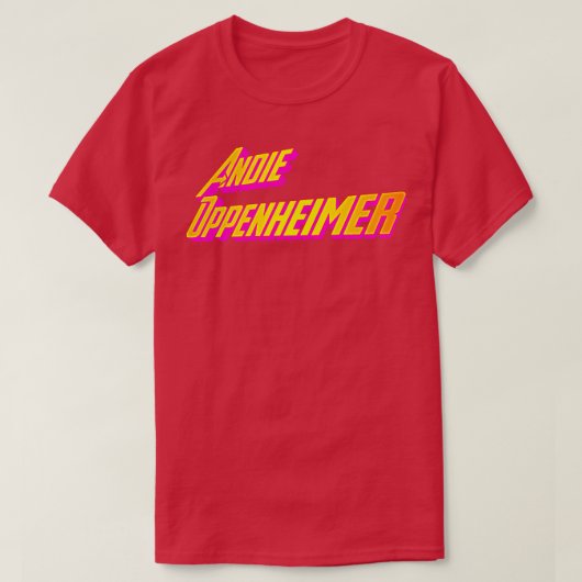 Andie Oppenheimer T-Shirt (Design vorne)