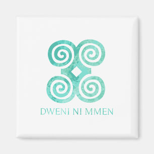 Andika Symbol für Demut Dweni Ni Mmen Geschenk Ide Magnet
