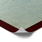 Ando Hiroshige Sheet Hummer und Shrimps Poster (Ecke)