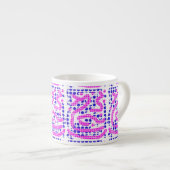 andom abstrakt Thunder_Cove blau/pink Espressotasse (Vorderseite Rechts)