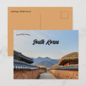 Andong Südkorea Postkarte (Vorne/Hinten)