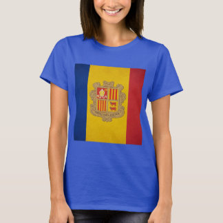 Andorra: Bandera Nacional  T-Shirt