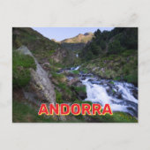 Andorra Berglandschaft Postkarte (Vorderseite)