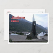 Andorra - Caldea - Postkarte (Vorne/Hinten)