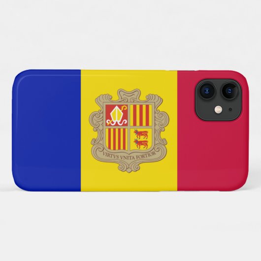 Andorra Case-Mate iPhone Hülle (Rückseite (Horizontal))