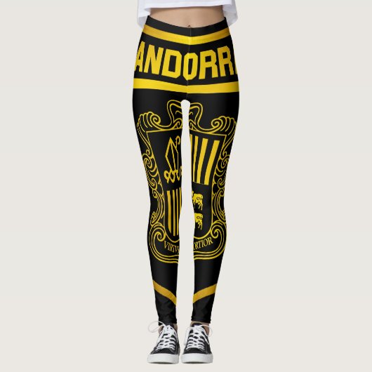 Andorra Emblem Leggings (Vorderseite)