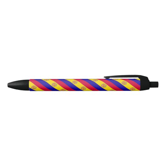 Andorra Flag Ballpoint Pen Kugelschreiber (Oberseite)