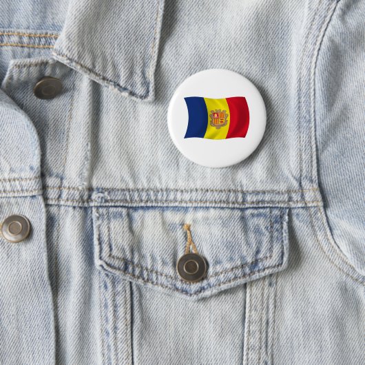 Andorra Flag Button (Beispiel)
