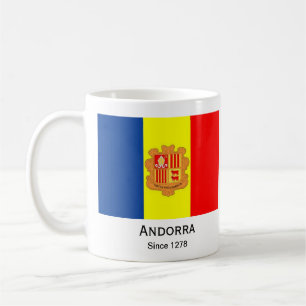 Andorra Flag Custom Cup Kaffeetasse
