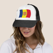Andorra Flag Hat Truckerkappe (Beispiel)