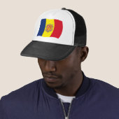 Andorra Flag Hat Truckerkappe (Beispiel)