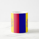 Andorra Flag Kaffee Tasse (Mittel)