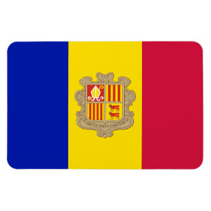 Andorra Flag Magnet