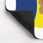 Andorra Flag Mousepad (Ecke)