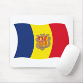 Andorra Flag Mousepad (Mit Mouse)