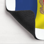 Andorra Flag Mousepad (Ecke)