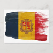 Andorra Flag Postkarten (Vorderseite)