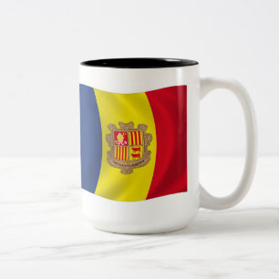 Andorra Flag Tasse