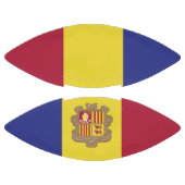 Andorra-Flagge Football (Paneele)
