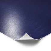 Andorra-Flagge Fotodruck (Ecke)