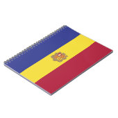 Andorra-Flagge Notizblock (Linke Seite)