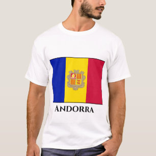 Andorra-Flagge T-Shirt