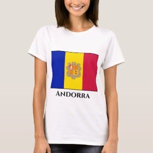 Andorra-Flagge T-Shirt