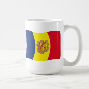 Andorra-Flagge Tasse