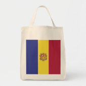 Andorra-Flagge Tragetasche (Vorne)