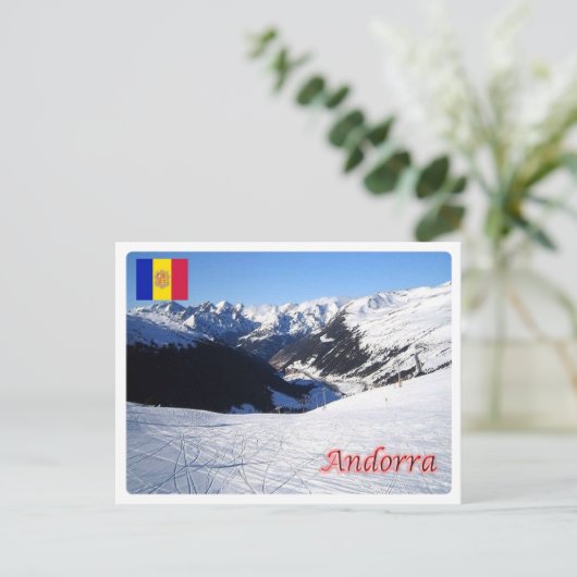 Andorra - Grau Roig - Postkarte (Stehend Vorderseite)