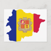 Andorra Karte AD (Vorderseite)