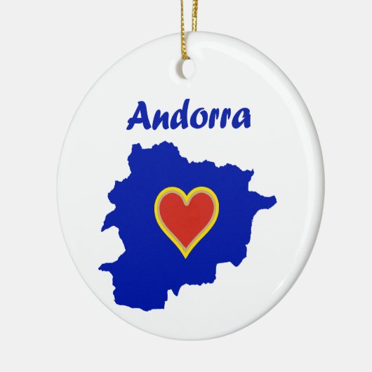 Andorra Keramik Ornament (Links)