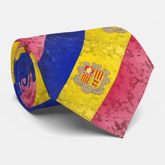 Andorra Krawatte (Gerollt)