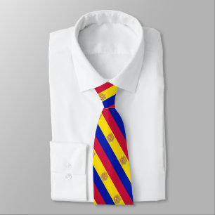 Andorra Krawatte, Mode Andorran Flag Business Krawatte